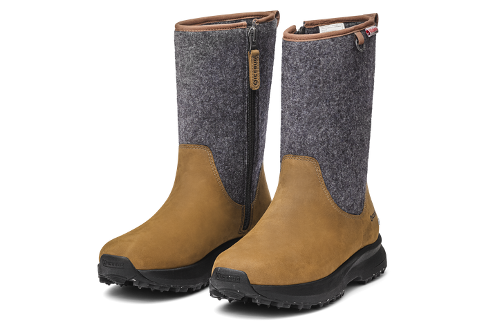Icebug Grove 2 ReWool BUGrip - Coffee/Grey