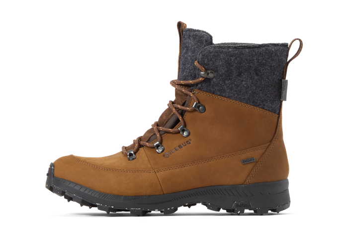 Icebug Adak ReWool BUGrip - Coffee/Grey