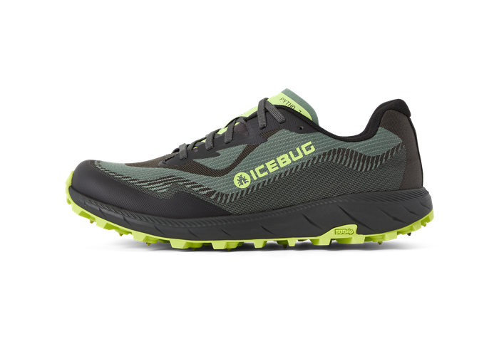 Icebug Pytho 7 Men's BUGrip - LaurelGreen/GreenGlow