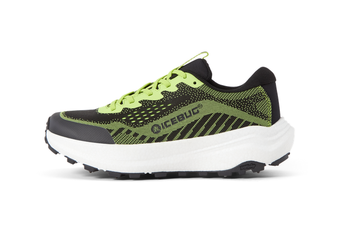 Icebug Myr Women's BUGrip - Black/GreenGlow
